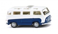 Wiking 028997 - 1/87 Ford Fk 1000 Panoramabus - Saphirblau/Weiß - Neu