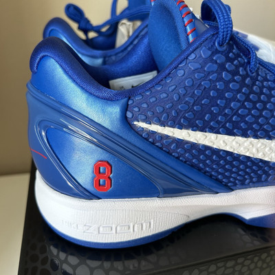 Nike Kobe 6 Protro Dodgers Blue Undefeated Black Mamba US Size