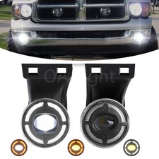 Led Halo Ring For 1994-2002 Dodge Ram 150025003500 Drl Fog Light Driving Light