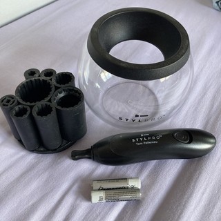 StylePro Make Up Brush Cleaner & Dryer Set Black