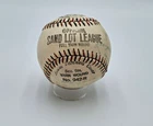 Vintage Worth Sand Lot League Baseball ~ Team Signed (1949 Spokane Indians?)