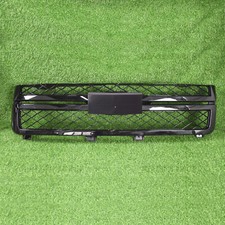 For 2011-2014 Silverado 2500hd 3500hd Grille Assembly Gloss Black Frame Surround