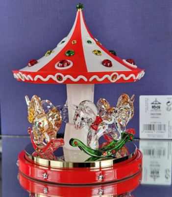Swarovski Holiday Cheers Karussell Carousel 5637096 2022 NEU OVP MIB
