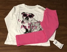 NEW Girls OshKosh long sleeve legging Outfit Size 4