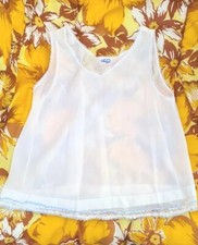 Rare 1960s vintage pedicoat nylon slip St Michael age 2-3 years