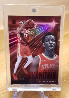 2020-21 Panini Chronicles - Onyeka  Okongwu - Essentials red Rookie /149