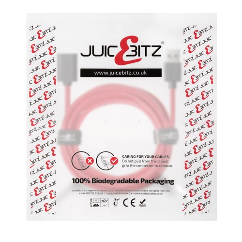JuicEBitz® USB 2.0 męski na żeński przedłużacz przewód szybkiego ładowania transferu danych - Zdjęcie 35 z 36