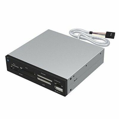 Sabrent 7 Slot USB 2.0 Interner Speicherkartenleser & -schreiber (CRW-UINB)