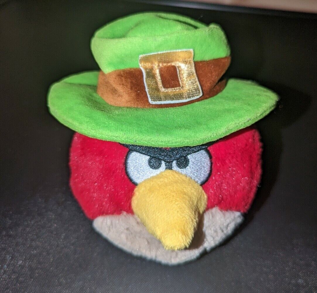 Angry Birds Plush COMMONWEALTH Fixed price for sale LEPRECHAUN ST PATTRICK'S Austin Mall RED DAY