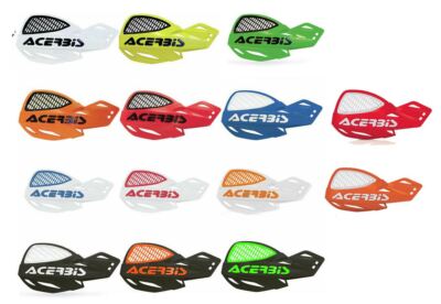 Acerbis MX Uniko vented handguards with universal mount kit for MX Dualsport ATV