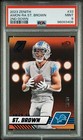 2023 Panini Zenith Football 2nd Down Amon-Ra St. Brown #33 PSA 9