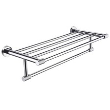 Chrome Towel Rack Bathroom SUS304 Towel Storage Holder Accessories Rack SUS304