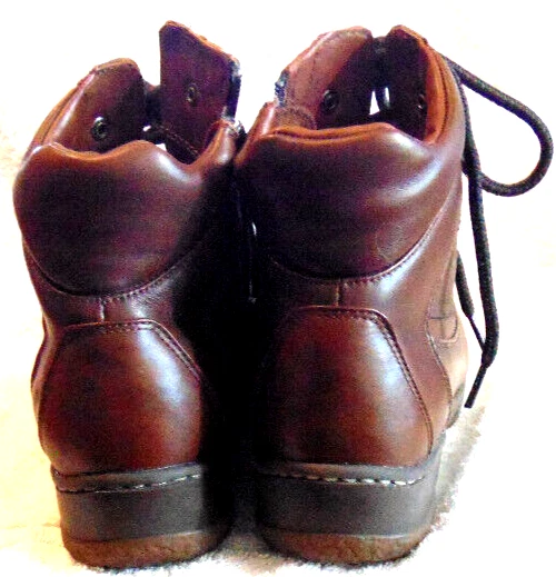 BLONDO 加拿大 AQUA-PROTECT 1932-12 女式棕色皮革踝靴羊毛衬里 ~ 6 — 第 3/4 张图片