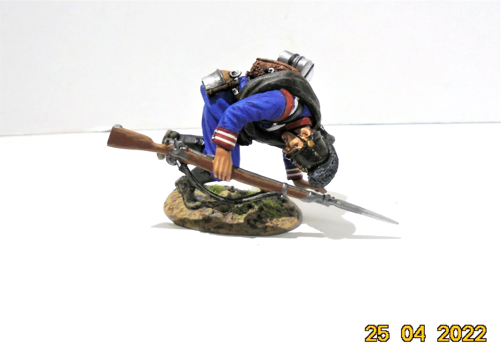 Soldat bavarois 1870 figurine historique Guerre Franco-Prussienne Team Miniatures
