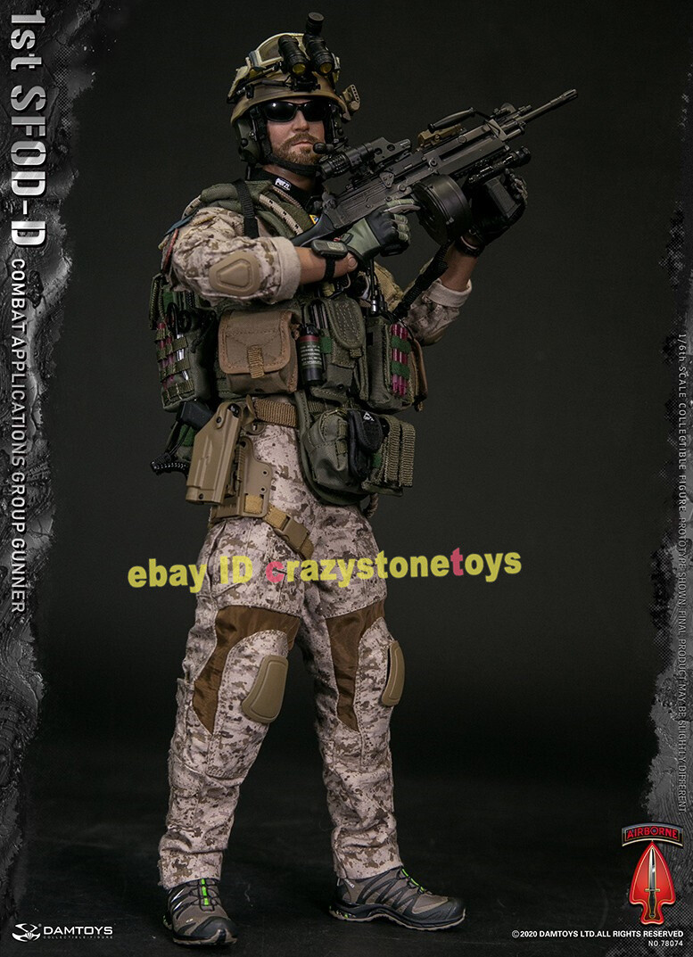 DAMTOYS 1st SFOD-D Combat Applications Group Gunner 1:6 Action