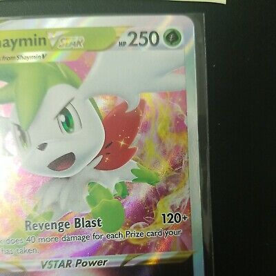 Shaymin V STAR 014/172 Ultra Rare Holo Pokemon Brilliant Stars NM