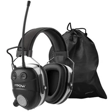 Mpow AM/FM Radio Ear Hearing Protection with Bluetooth NRR 29dB Safety Ear Muffs