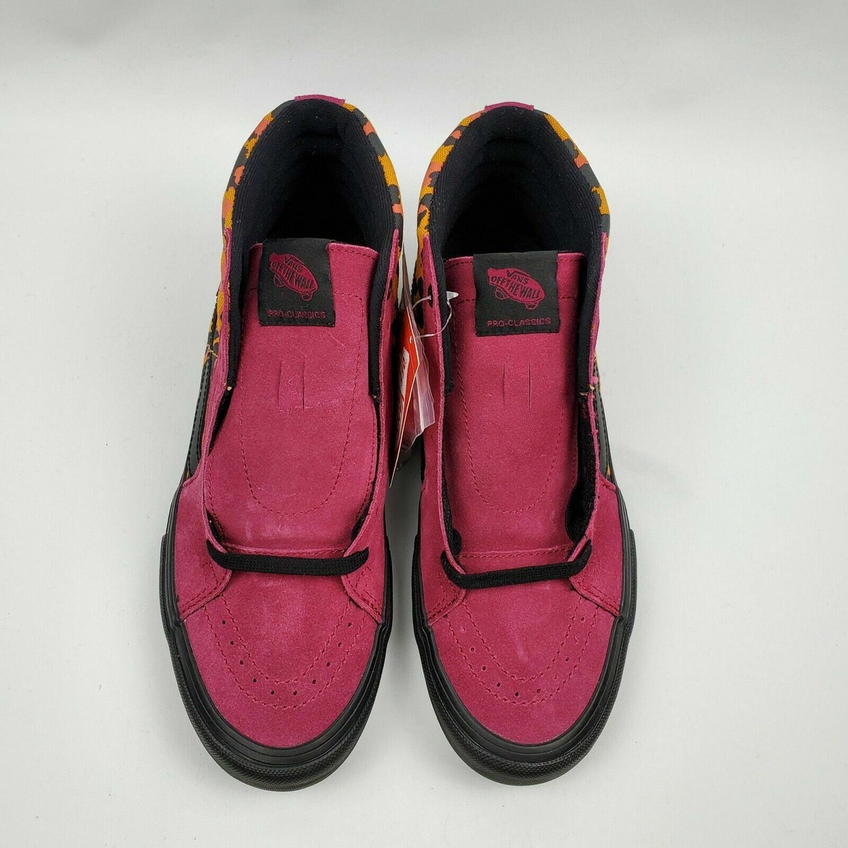 NWB Vans SK8-Hi Pro-punk beet red/black VN0A45JDUZL NWB Vans SK8-Hi Pro-punk beet red/black VN0A45JDUZL