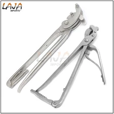 (2 Pcs) SERRA EMASCULATOR AND REIMER EMASCULATOR Castration Veterinary NEW