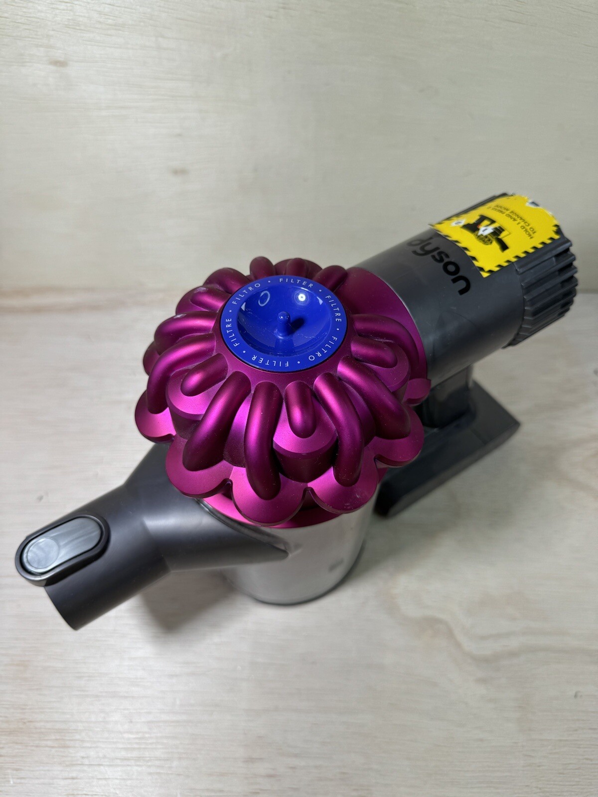 Dyson V6 SV04 Gray and Pink Cordless Handheld Vacuum Cleaner For Parts