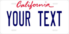 Any State Custom Motorcycle License Plate 4x7 Personalized Us Canada Mexico
