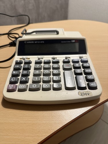 Calculatrice à impression Canon MP121-DTS - Photo 2/5
