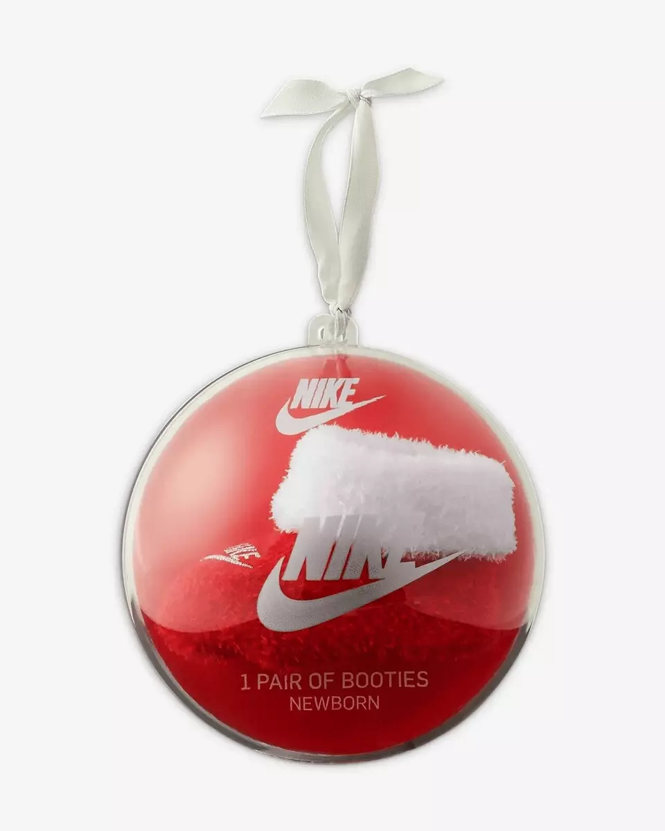Nike christmas ornament top