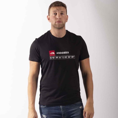 T-shirt the north face giallo da uomo a manica corta con maxi logo sul  retro - THE NORTH FACE - Pavidas