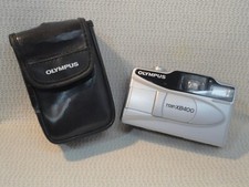 Olympus Trip XB400 35mm Film Point and Shoot Camera Silver *TESTED*