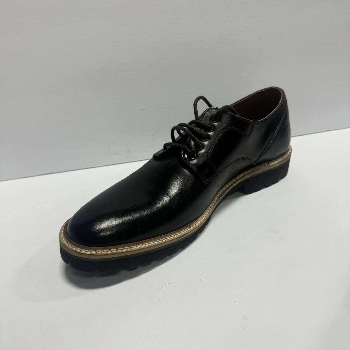 Steve Madden Mens Kany Oxford Dark Brown Size 10 M | eBay