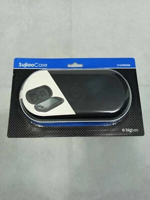 BIGBEN Pochette Sujiao Noir rangement 4 jeux et 4 memory card Neuf Sony PSVITA