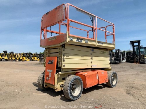 2014 JLG 4069LE 40' Electric Scissor Lift Aerial Manlift Platform 48V bidadoo
