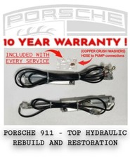 Porsche 911 996 997 Convertible Top Cylinder Hydraulic Rebuild Service 10 Year