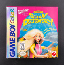 Barbie Ocean Discovery Nintendo Game Boy Color w/ Box + Manual