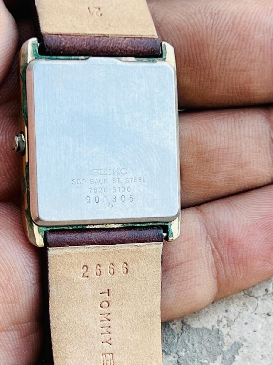 SEIKO セイコー シャリオ 7820-5130 クォーツ メンズ Seiko 7820-5130 – Turgay's Watches