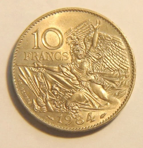 MONNAIE, FRANCE, 10 Francs, 1984, FRANCOIS RUDE ,TTB, Cupro-nickel Aluminium, b4 EUR 1,50 - FR