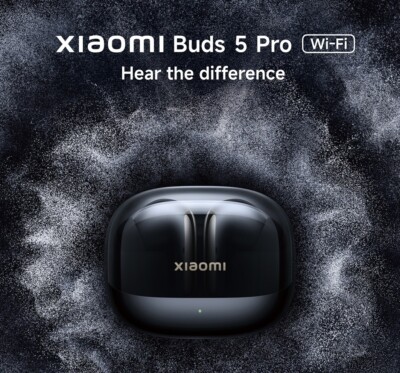 Xiaomi Buds 5 Pro WIFI EDITION Translucent Black for Xiaomi