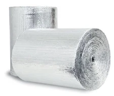 NASATEK Reflective Foam Core Insulation Pipe HVAC Duct Wrap (24"x50') 100sqft R8