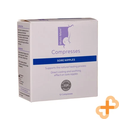 MULTI MAM MULTI-MAM Compresses Cooling And Soothing Effect On Sore Nipples 12 Pcs. 1,6ml