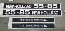 KIT ADESIVI DECALCOMANIE NEW HOLLAND 55-85  PER TRATTORI AGRICOLI CINGOLATI 