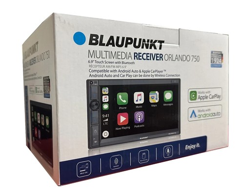 BLAUPUNKT Orlando 750 6.9" Wireless Apple CarPlay Android For Mazda RX-8 - Picture 2 of 4