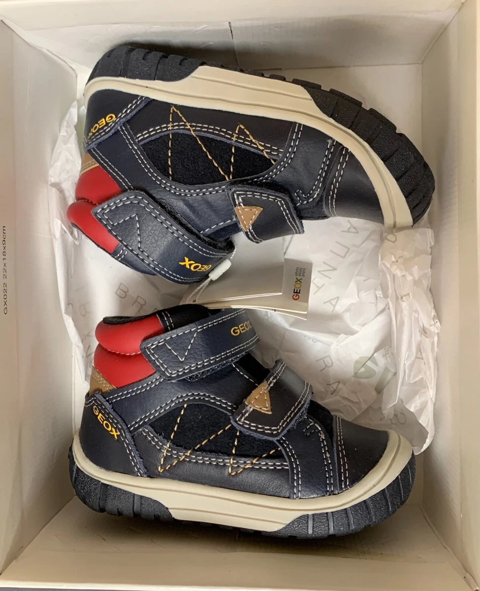Original Brend GEOX boys girls childrens sneakers size EUR 22 23 USA 6 5