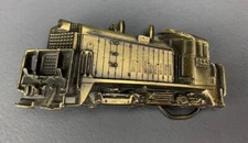 The Great American Buckle Co EMD SW900 Diesel Locomotive #633 Belt Buckle R0136