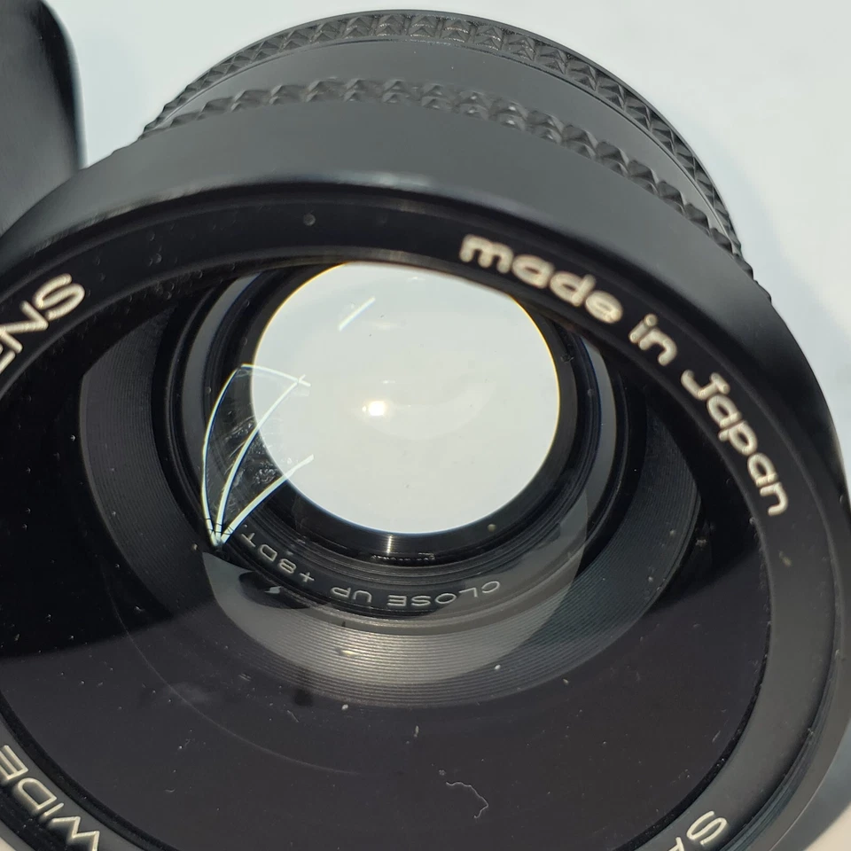 Set Of 3Yashikor/Sakar AUX Wide Angle And Telephoto 1:4 & Ultra Wide Macro Lent - Image 3 of 4