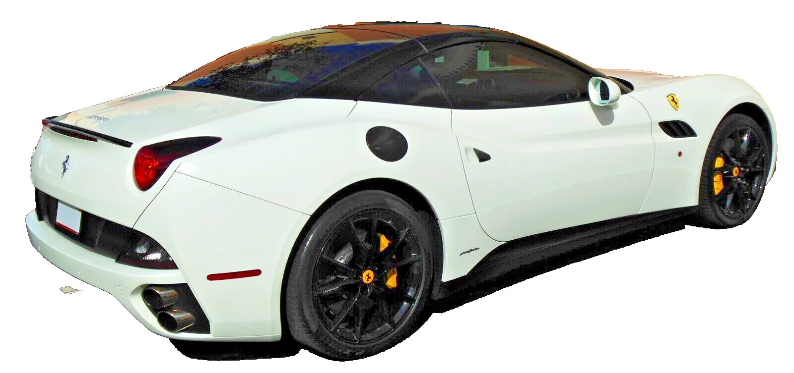 2008-13 Ferrari California Tesoro Flush Mount Trunk Lip Spoiler CF Made in USA