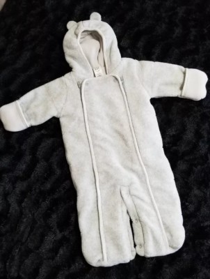 Vintage Baby Gap Bunting Snowsuit Size 3-6M Hooded Unisex