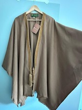 Orient 499 Loro Piana Poncho Camel Hair Cashmere- Brand New Tagged