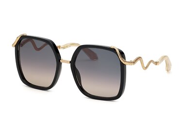 Roberto Cavalli Sonnenbrillen SRC003M  0700 Schwarz Schwarz Damen