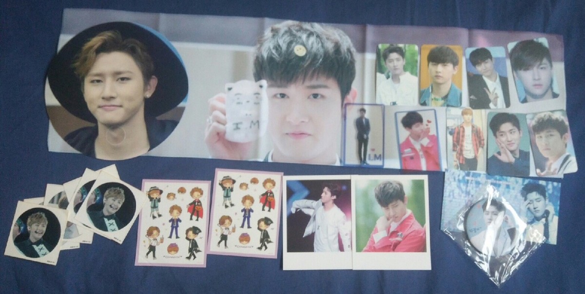 monsta x チャンギュン スローガン Monstax I.M Im Changkyun Fansite Slogan Banner Fan Sticker