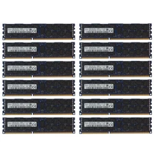 192GB Kit 12x 16GB DELL POWEREDGE R320 R420 R520 R610 R620 R710 R820 Memory Ram